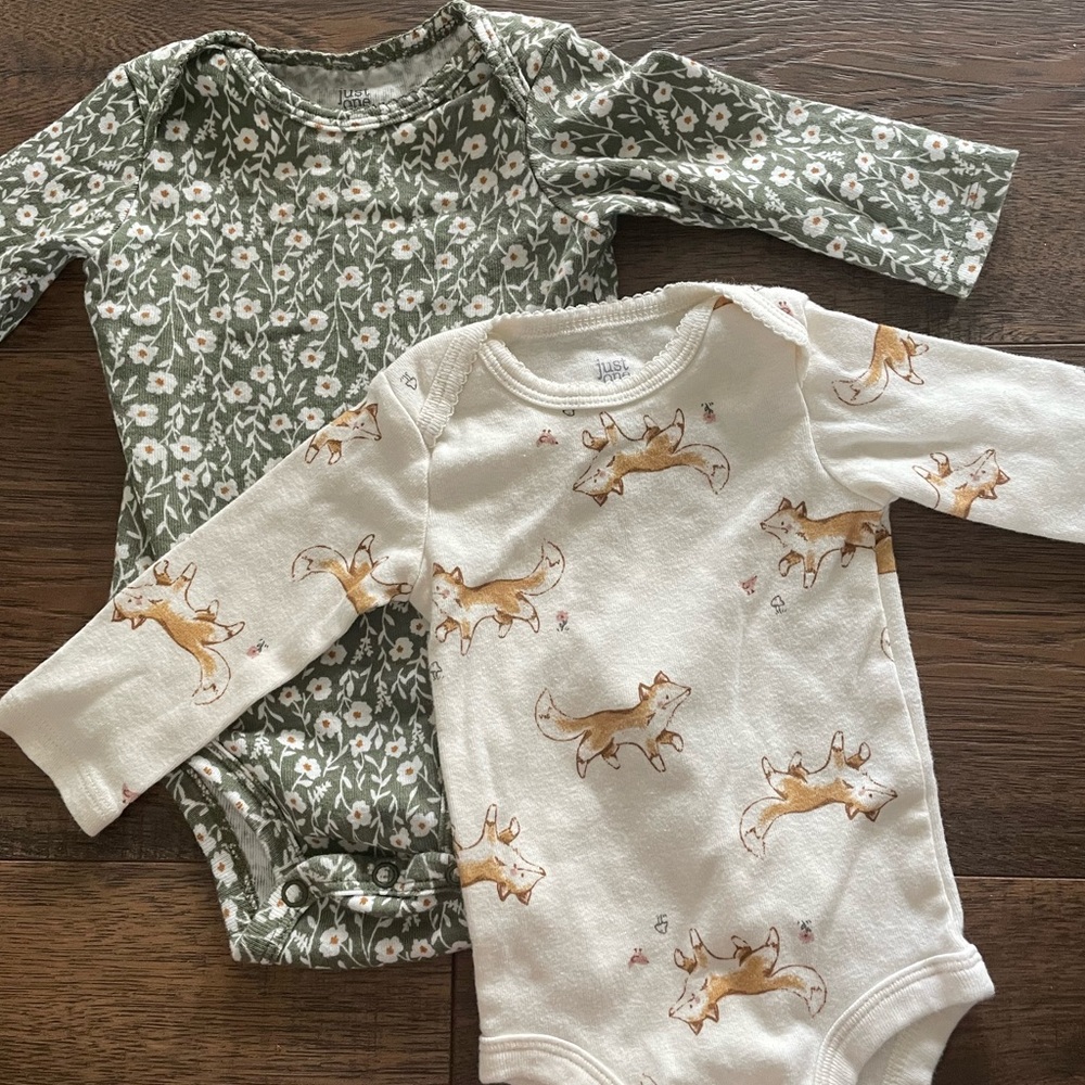 Carters Baby long sleeve onesies
